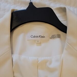 Calvin Klein Cream Blazer